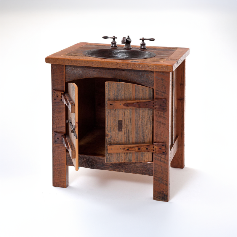 Bathroom Sink Vanity Table Mid Century
