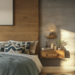 Compact Floating Nightstand Shelf For Stylish Bedrooms