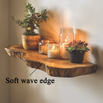 Farmhouse Floating Shelves Live Edge