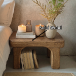 Handcrafted Rustic Nightstand For Farmhouse Bedrooms