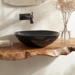 Handmade Live Edge Bathroom Vanity Shelf