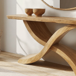 Live Edge Console Tables Handcrafted Entryway Table