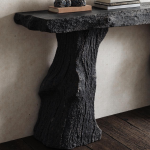Modern Black Wood Console Tables For Contemporary Decor