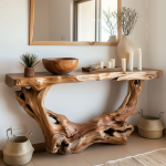 Narrow Console Tables Solid Wood