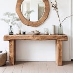 Reclaimed Wood Entryway Console Tables