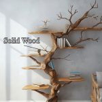 Rustic Tree Branch Floating Shelves Nursery Bookshelf